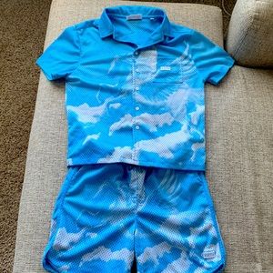 Kith cloud short set